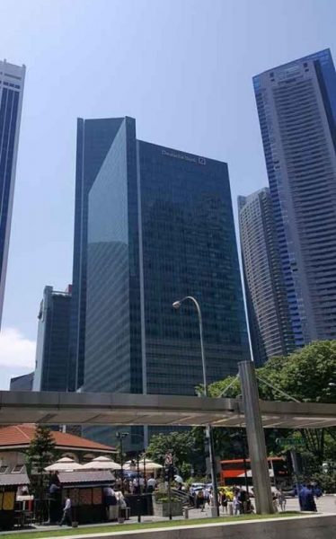 シンガポールの街並み